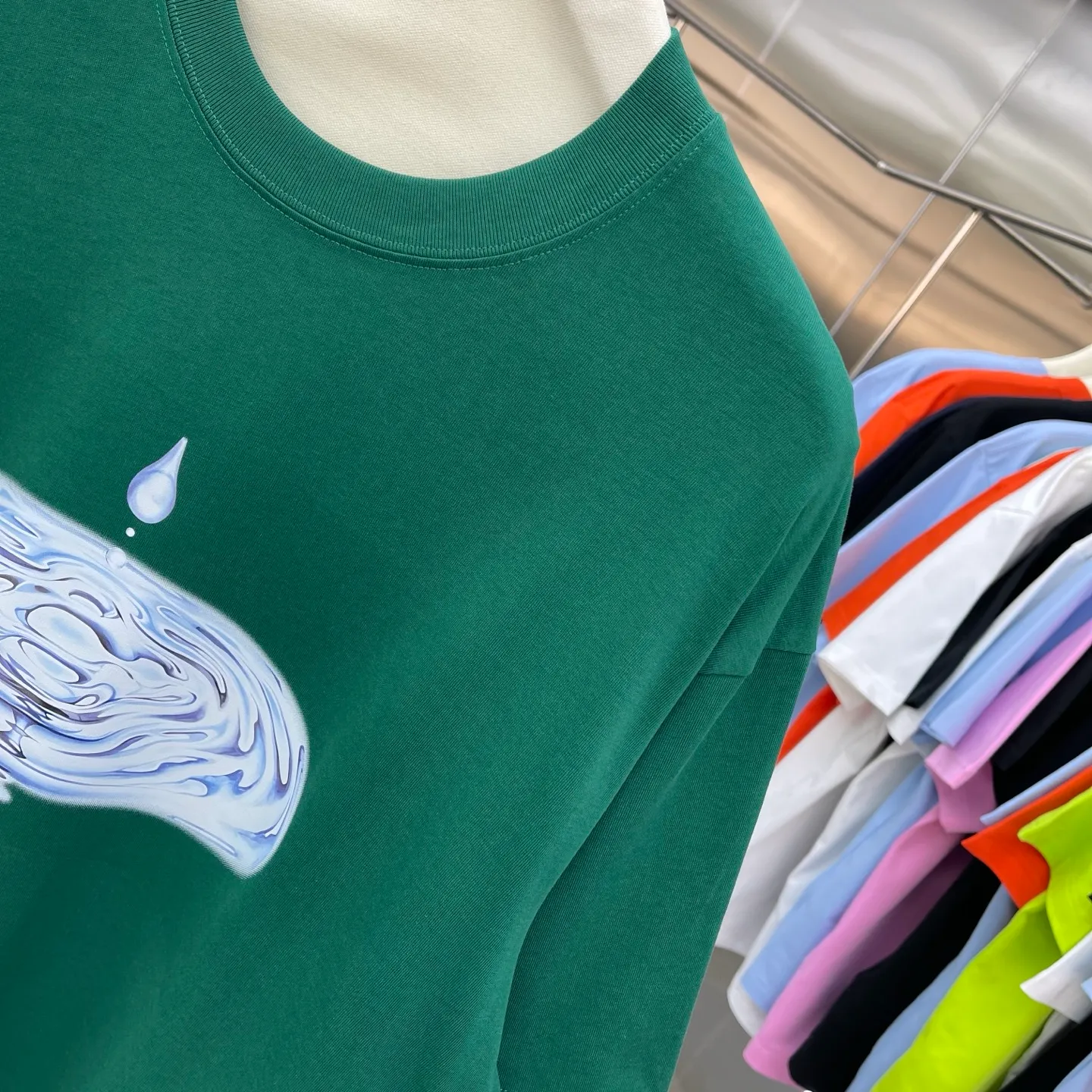 New Arrival Casablanca Classic Series T ～ ， ， 。 ， Classic ， In Stock ！ ：White Black Green Blue （5 ） Size：S M L XL XXL